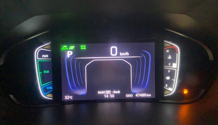2022 Maruti Grand Vitara ALPHA SMART HYBRID AT, Petrol, Automatic, 47,405 km, Odometer Image