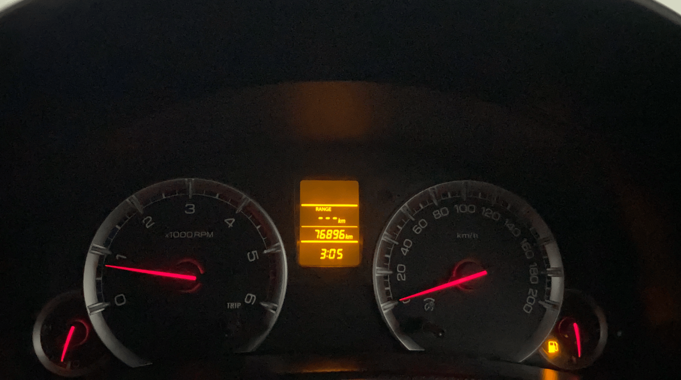 2017 Maruti Swift VDI (O), Diesel, Manual, 76,874 km, Odometer Image