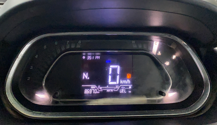 2019 Tata TIGOR XZA PLUS PETROL, CNG, Automatic, 86,951 km, Odometer Image
