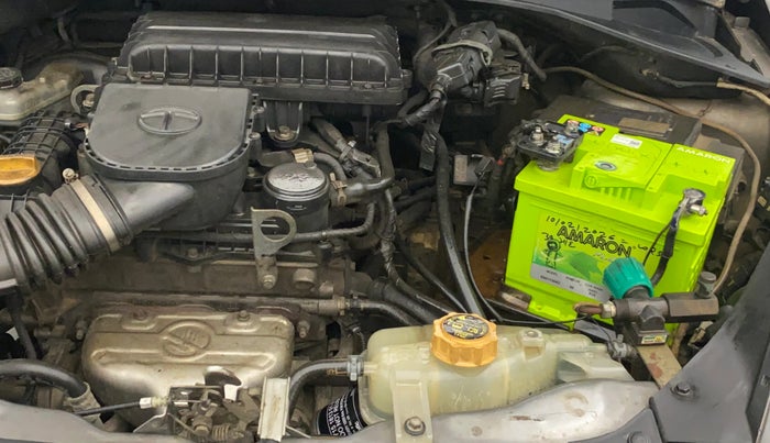 2019 Tata TIGOR XZA PLUS PETROL, CNG, Automatic, 86,951 km, Engine View - Left