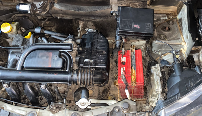 2018 Renault Kwid RXT 1.0 AMT (O), Petrol, Automatic, 75,725 km, Engine View - Left