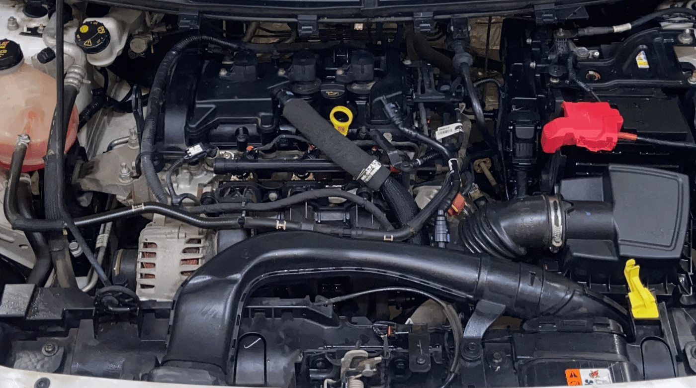 2019 Ford New Figo TITANIUM 1.2 PETROL MT, Petrol, Manual, 57,911 km, Engine View