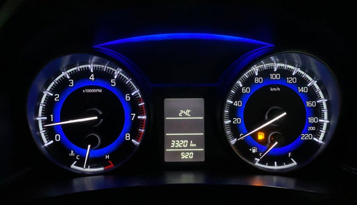 2018 Maruti Baleno DELTA PETROL 1.2, Petrol, Manual, 33,187 km, Odometer Image