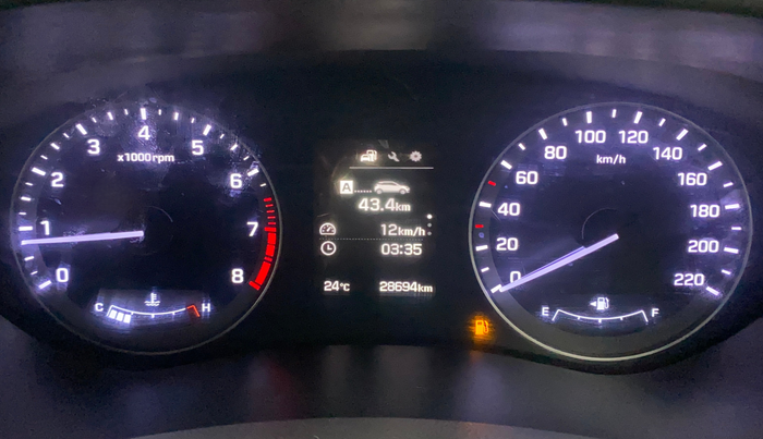 2015 Hyundai Elite i20 ASTA 1.2, Petrol, Manual, 28,652 km, Odometer Image