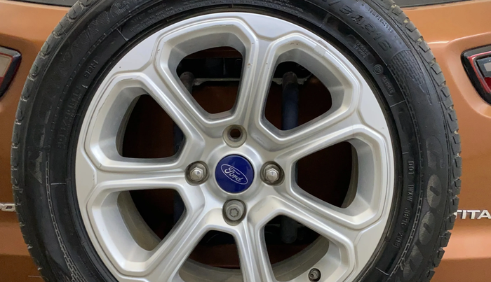 2017 Ford Ecosport TITANIUM 1.5L PETROL AT, Petrol, Automatic, 66,433 km, Spare Tyre