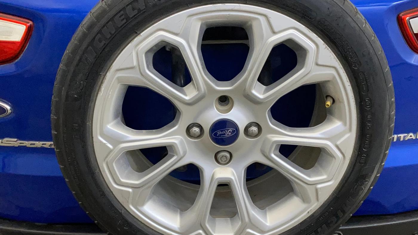 2018 Ford Ecosport TITANIUM + 1.5L PETROL AT, Petrol, Automatic, 70,288 km, Spare Tyre