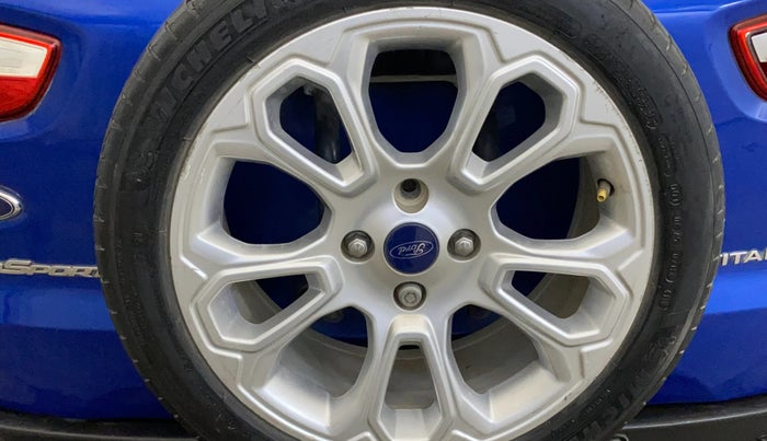 2018 Ford Ecosport TITANIUM + 1.5L PETROL AT, Petrol, Automatic, 70,288 km, Spare Tyre