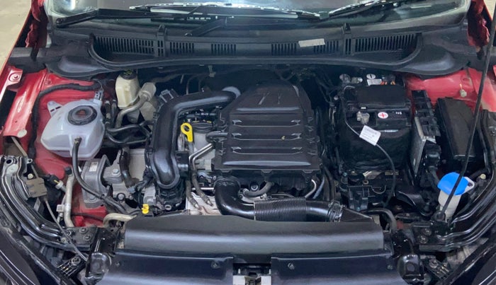 2022 Skoda SLAVIA STYLE 1.0L TSI AT, Petrol, Automatic, 37,073 km, Engine View