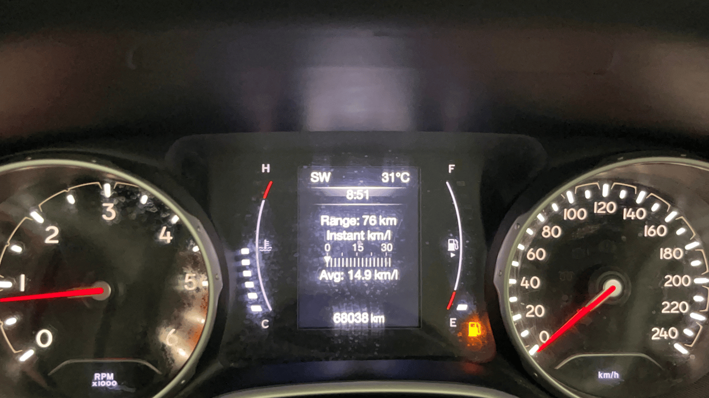 2019 Jeep Compass SPORT PLUS 2.0 DIESEL, Diesel, Manual, 67,992 km, Odometer Image