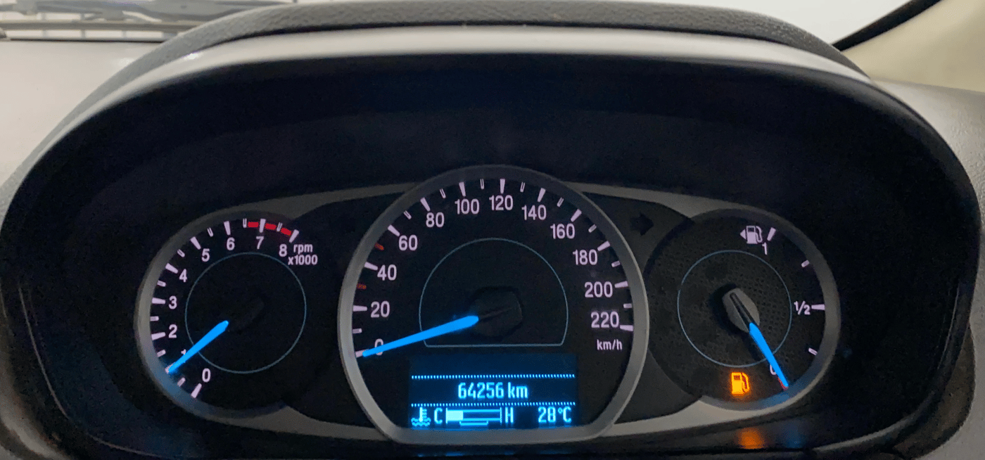 2019 Ford New Figo TITANIUM 1.2 PETROL MT, Petrol, Manual, 65,414 km, Odometer Image