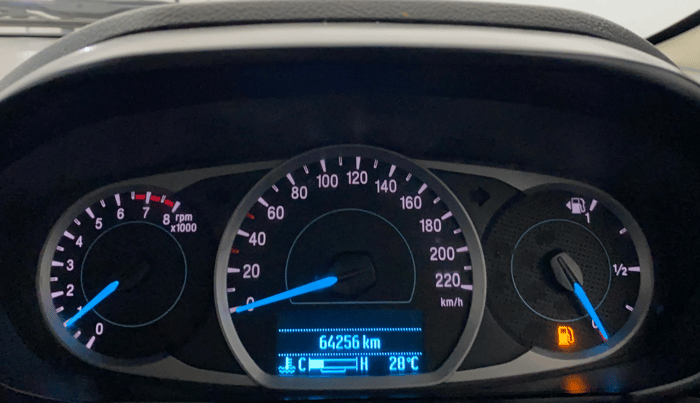 2019 Ford New Figo TITANIUM 1.2 PETROL MT, Petrol, Manual, 65,398 km, Odometer Image