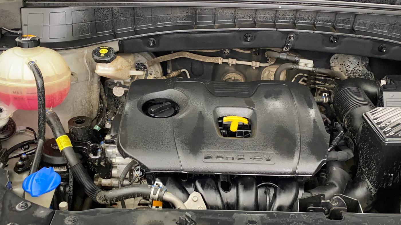 2021 Hyundai Tucson GLS 2WD AT PETROL, Petrol, Automatic, 52,291 km, Engine View - Right