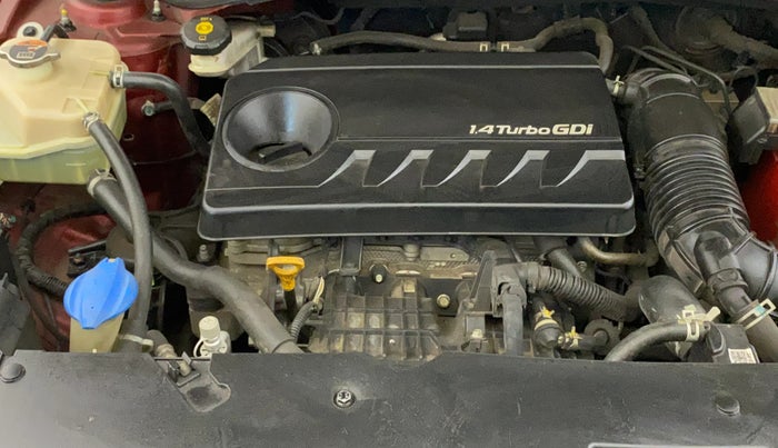 2020 KIA SELTOS GTX PLUS 1.4 PETROL DCT DUAL TONE, Petrol, Automatic, 1,25,137 km, Engine View - Right