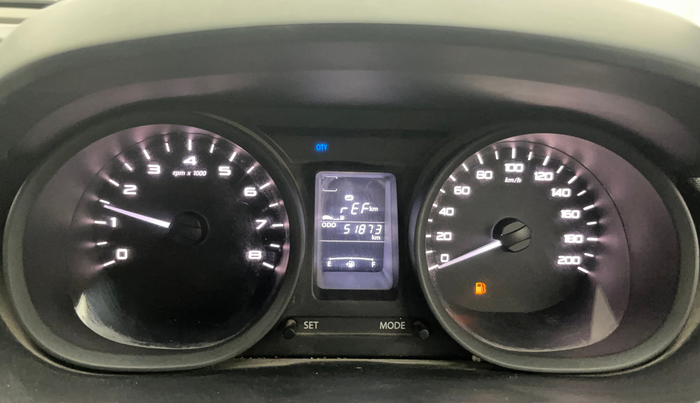 2017 Tata Tiago XT PETROL, Petrol, Manual, 51,821 km, Odometer Image