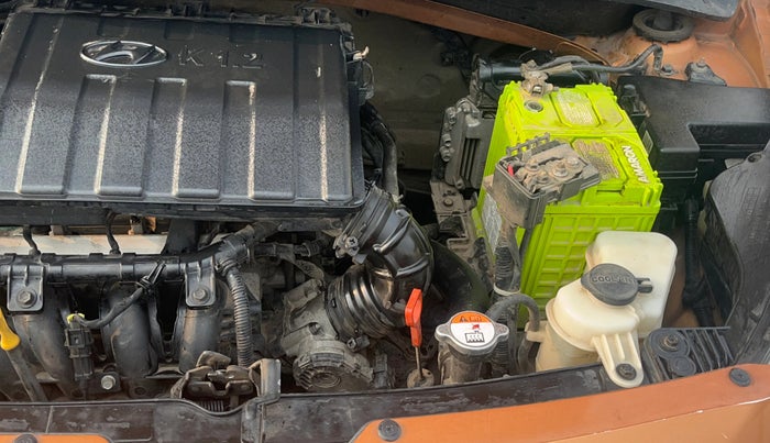 2015 Hyundai Grand i10 ASTA AT 1.2 KAPPA VTVT, Petrol, Automatic, 87,358 km, Engine View - Left