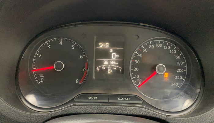 2015 Volkswagen Polo COMFORTLINE 1.2L, Petrol, Manual, 88,060 km, Odometer Image