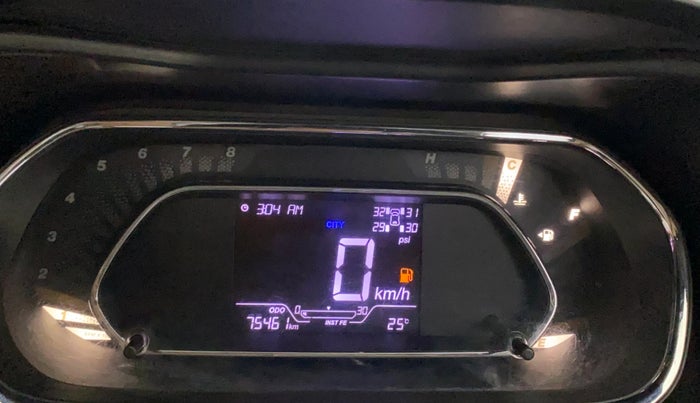 2023 Tata NEXON XZ PLUS PETROL SUNROOF, CNG, Manual, 75,459 km, Odometer Image