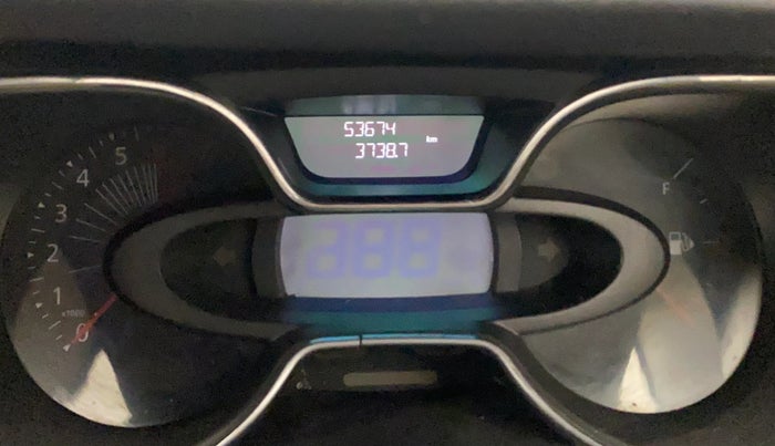 2017 Renault Captur RXT PETROL DUAL TONE, Petrol, Manual, 53,644 km, Odometer Image