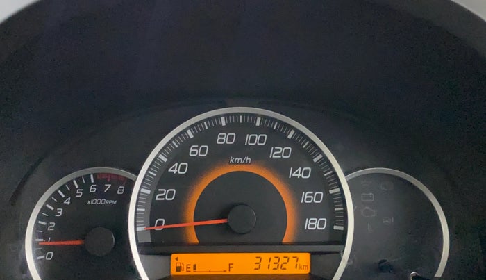 2013 Maruti Wagon R 1.0 VXI, Petrol, Manual, 31,278 km, Odometer Image