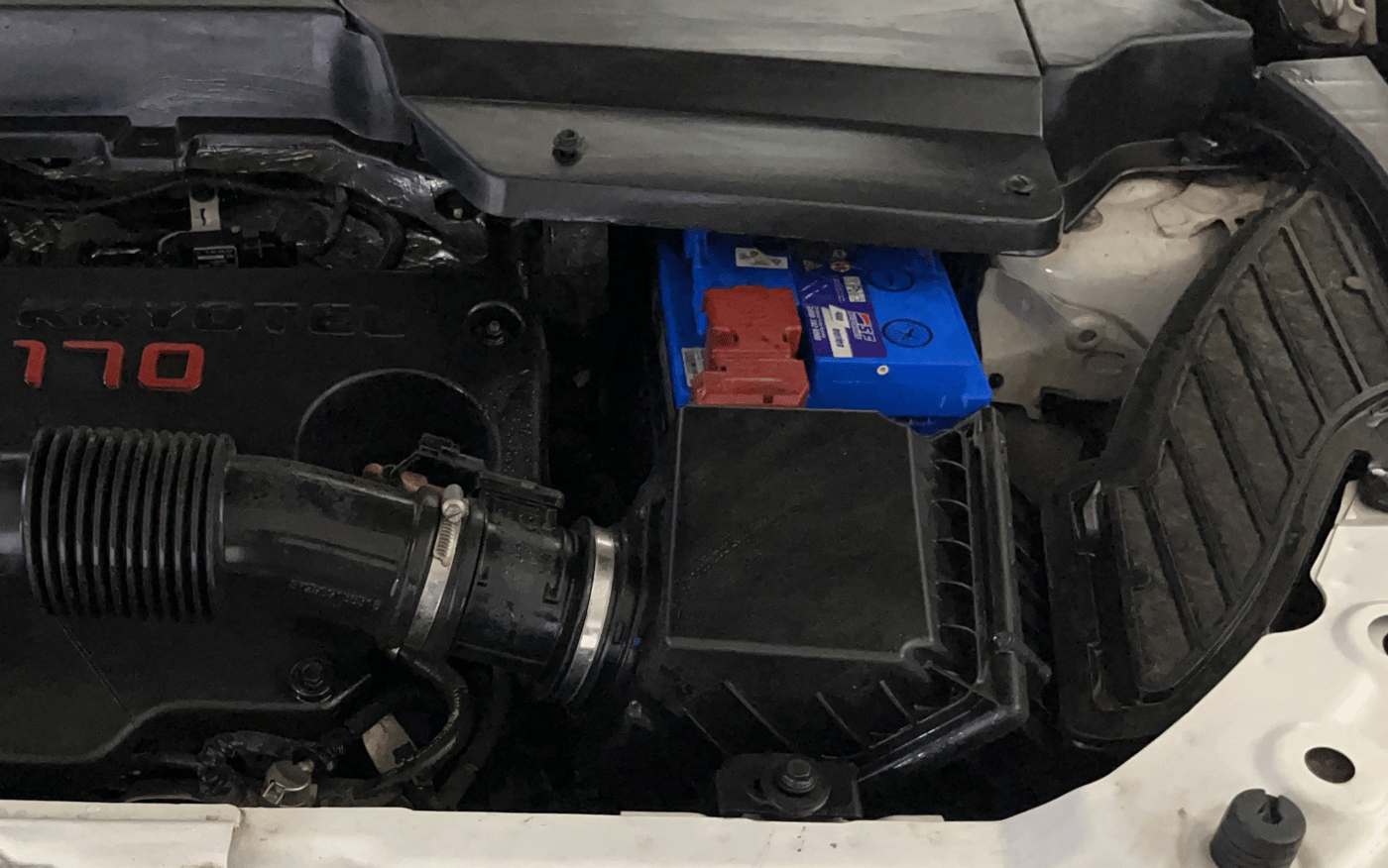 2022 Tata Harrier XZA PLUS 2.0L, Diesel, Automatic, 1,14,866 km, Engine View - Left