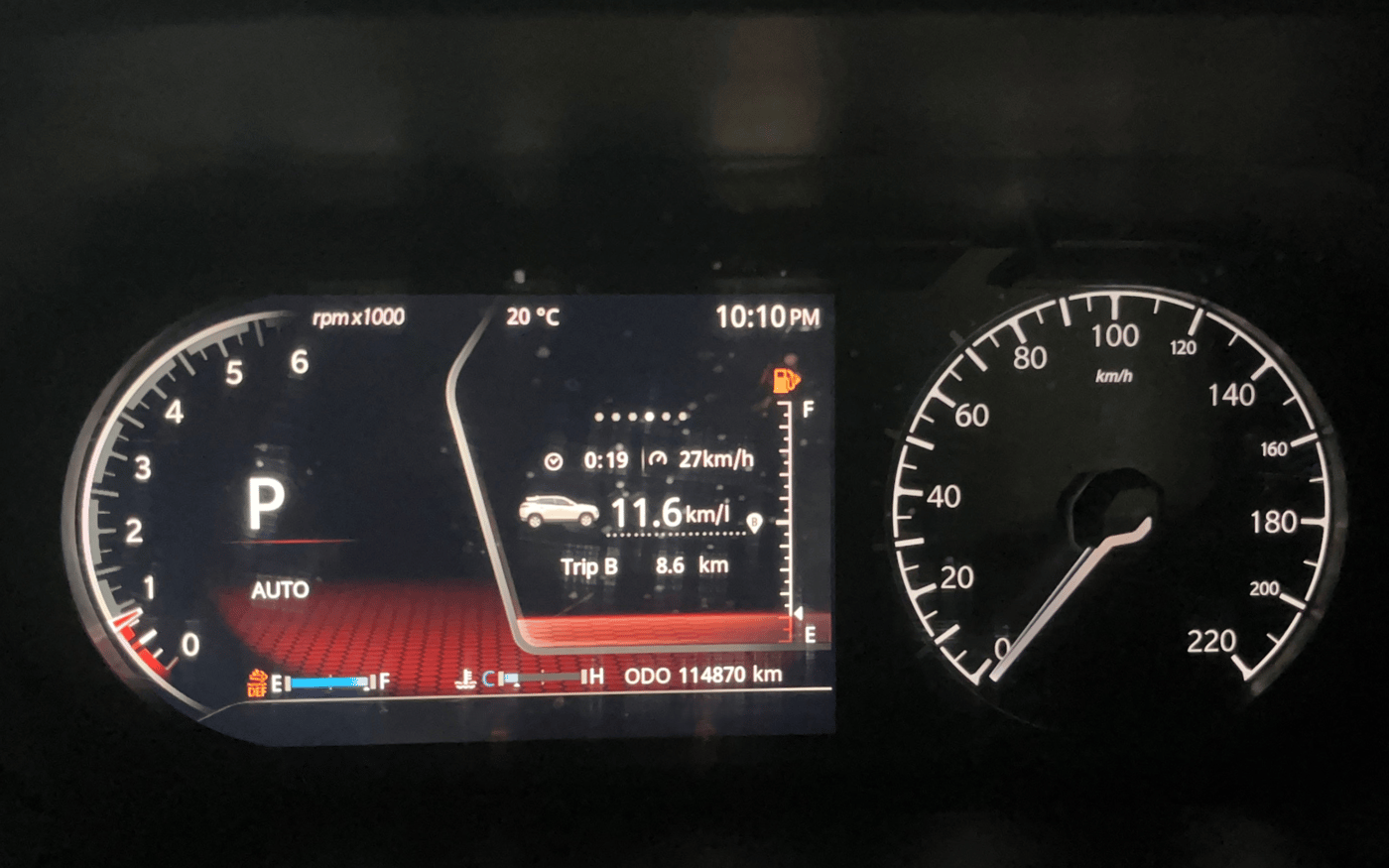 2022 Tata Harrier XZA PLUS 2.0L, Diesel, Automatic, 1,14,866 km, Odometer Image