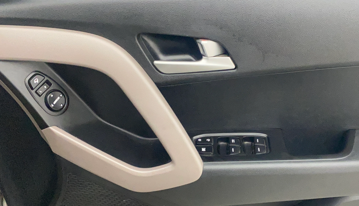 2019 Hyundai Creta SX 1.6 PETROL, Petrol, Manual, 1,10,684 km, Driver Side Door Panels Control