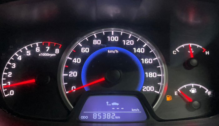 2016 Hyundai Grand i10 ASTA (O) 1.2 KAPPA VTVT, Petrol, Manual, 85,372 km, Odometer Image