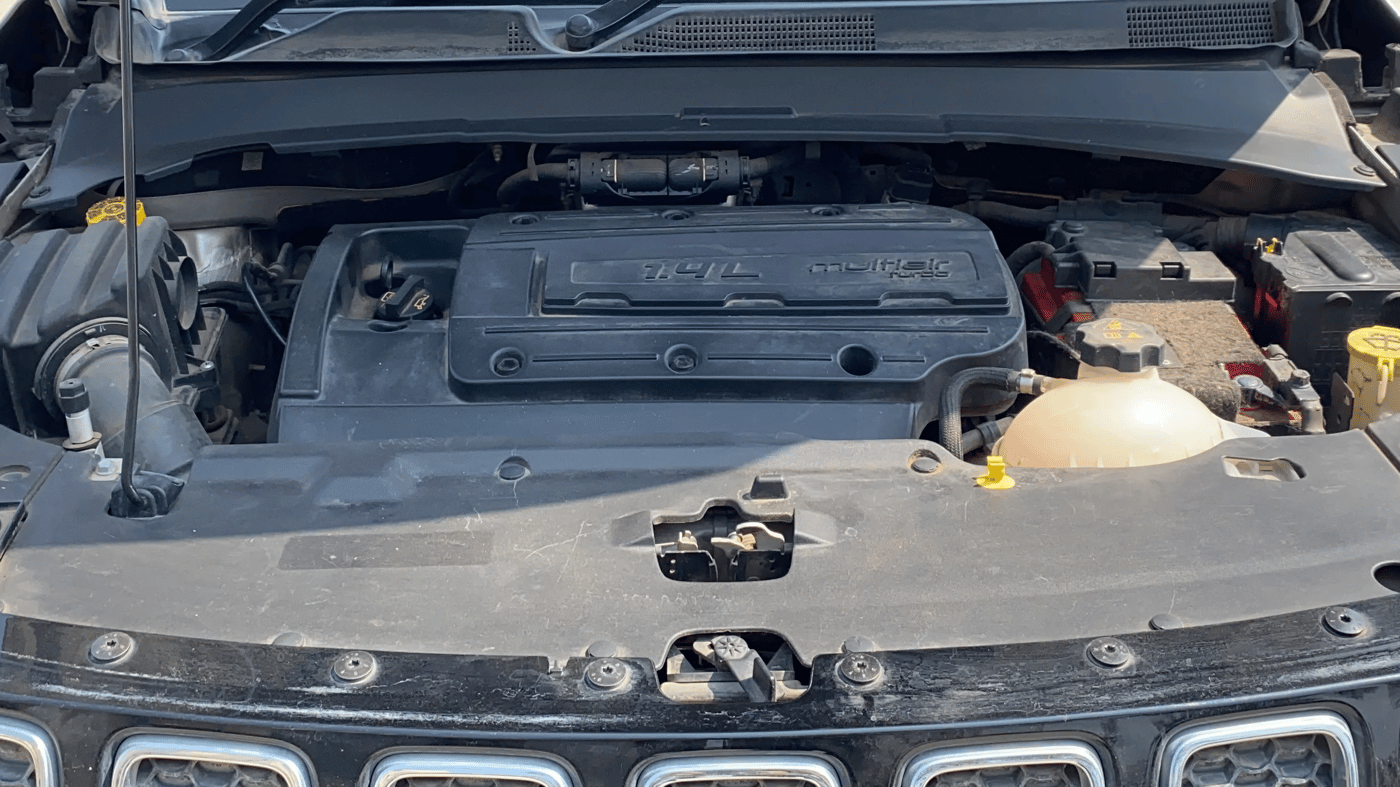 2017 Jeep Compass LIMITED 1.4 PETROL AT, Petrol, Automatic, 45,590 km, Engine View