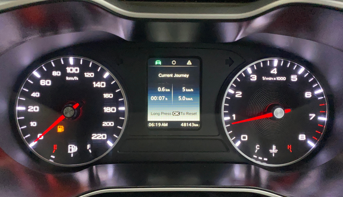 2022 MG ASTOR SUPER EX 1.5 MT, Petrol, Manual, 48,142 km, Odometer Image