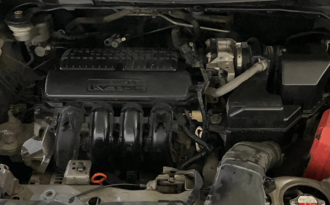 2015 Honda Jazz 1.2L I-VTEC V, Petrol, Manual, 91,489 km, Engine View