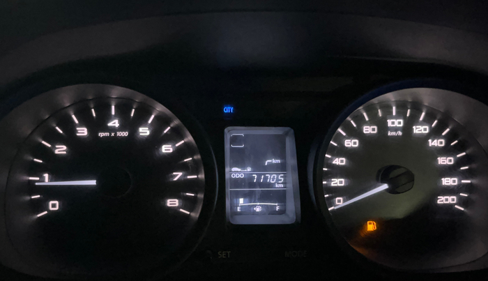 2018 Tata Tiago XT PETROL, Petrol, Manual, 71,696 km, Odometer Image