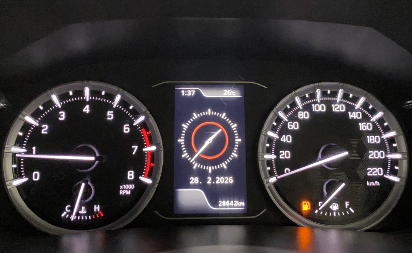 2023 Maruti Grand Vitara ZETA SMART HYBRID, Petrol, Manual, 28,620 km, Odometer Image