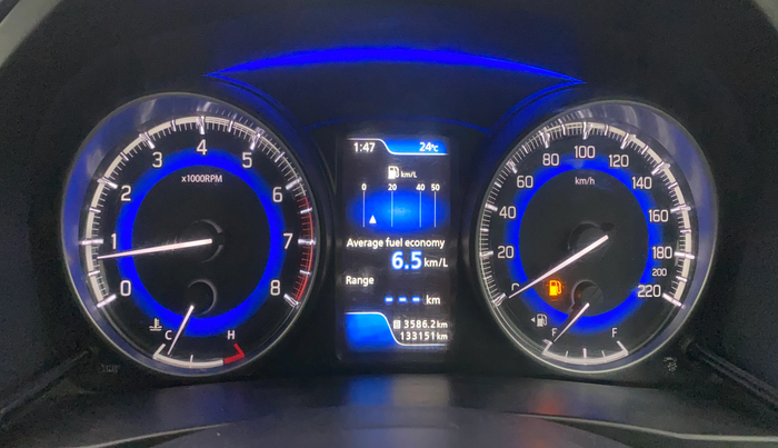 2015 Maruti Baleno ALPHA PETROL 1.2, CNG, Manual, 1,33,150 km, Odometer Image