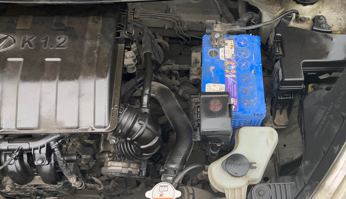 2014 Hyundai Grand i10 SPORTZ 1.2 KAPPA VTVT, Petrol, Manual, 33,268 km, Engine View - Left