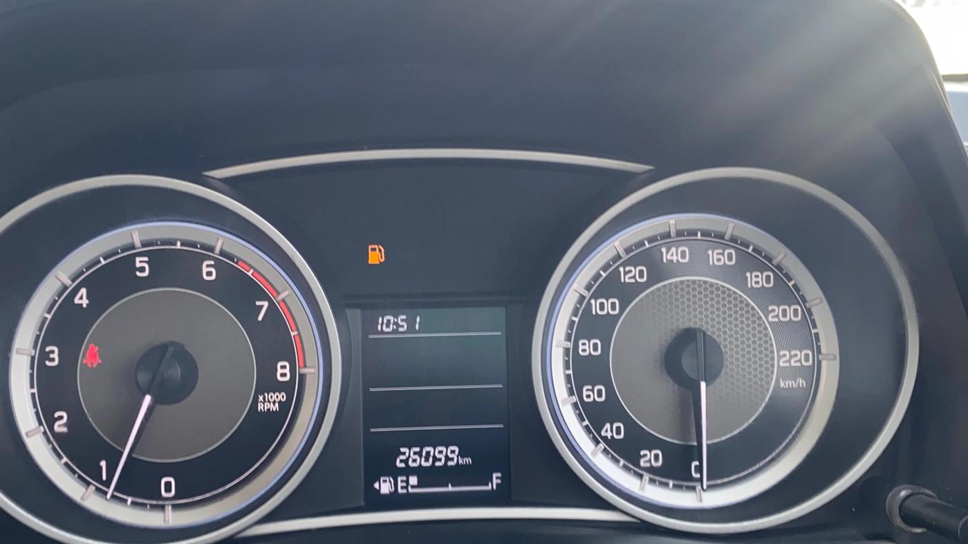 2024 Maruti Dzire VXI, Petrol, Manual, 26,116 km, Odometer Image
