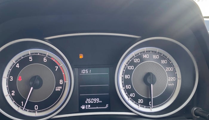 2024 Maruti Dzire VXI, Petrol, Manual, 26,092 km, Odometer Image