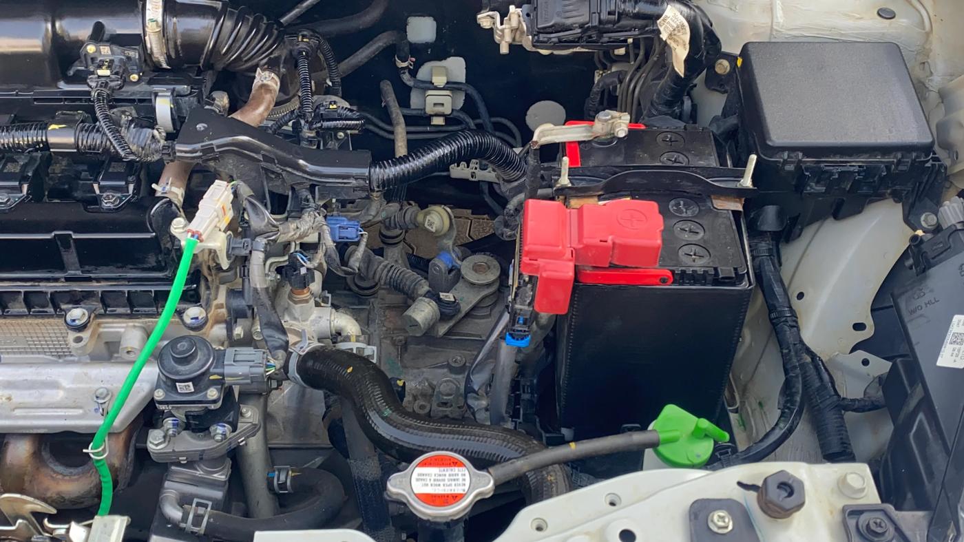 2024 Maruti Dzire VXI, Petrol, Manual, 26,116 km, Engine View - Left