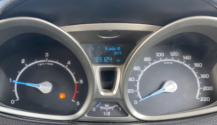 2016 Ford Ecosport TITANIUM 1.5L DIESEL, Diesel, Manual, 1,39,123 km, Odometer Image