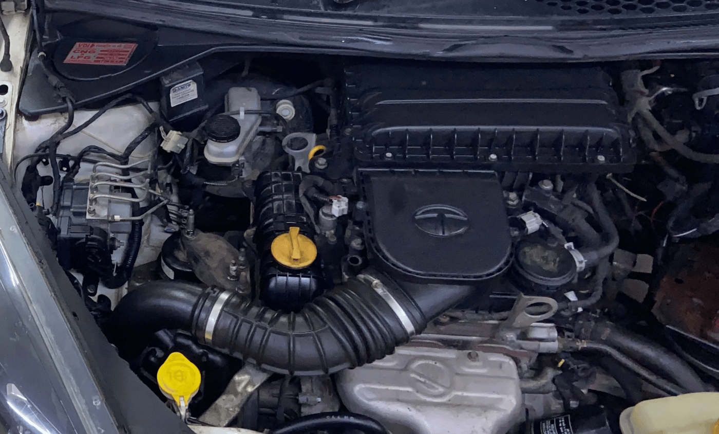 2019 Tata TIGOR XZ PLUS PETROL, CNG, Manual, 93,703 km, Engine View - Right