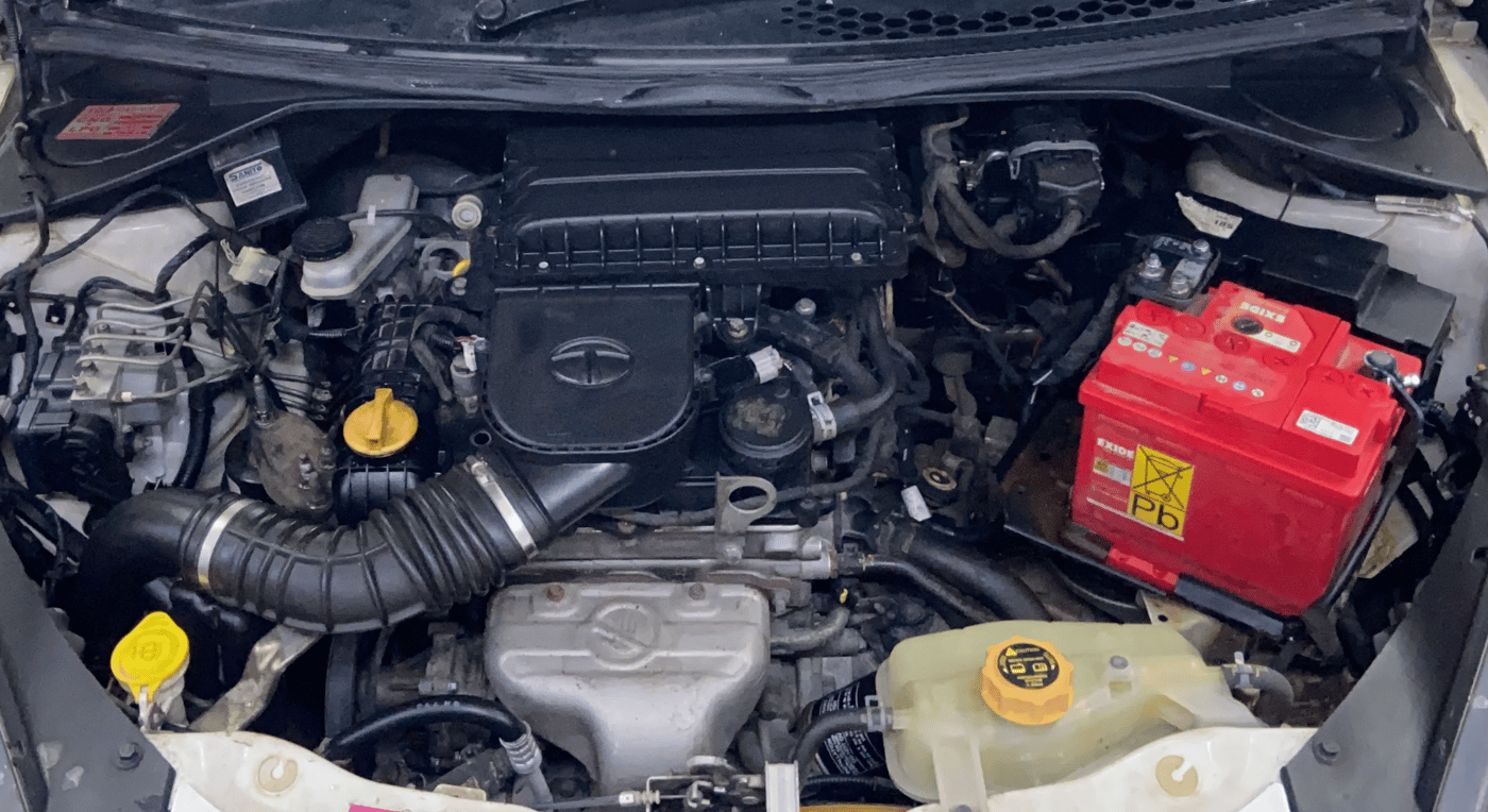2019 Tata TIGOR XZ PLUS PETROL, CNG, Manual, 93,703 km, Engine View