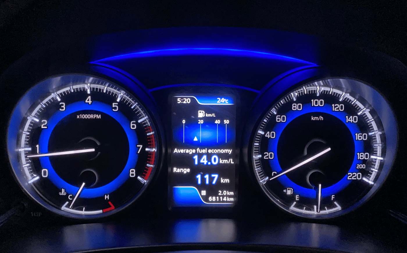 2019 Maruti Baleno ZETA PETROL 1.2, Petrol, Manual, 68,112 km, Odometer Image