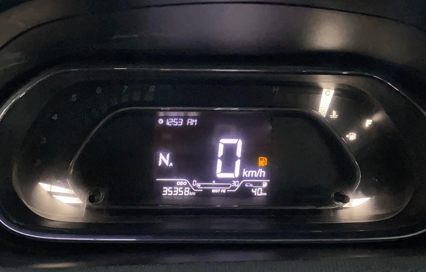 2020 Tata Tiago XZA PLUS PETROL, Petrol, Automatic, 35,269 km, Odometer Image
