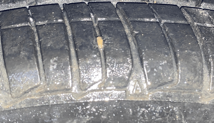 2020 Tata Tiago XZA PLUS PETROL, Petrol, Automatic, 35,823 km, Left Front Tyre Tread