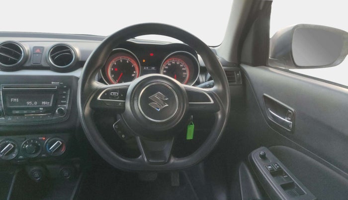 2020 Maruti Swift VXI AMT, Petrol, Automatic, 68,209 km, Steering Wheel Close Up