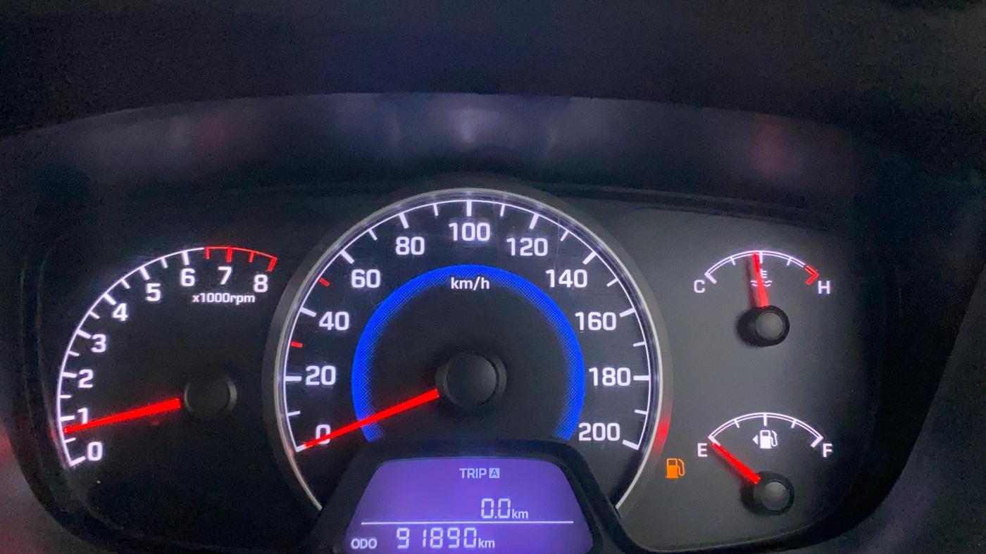 2015 Hyundai Grand i10 MAGNA 1.2 KAPPA VTVT, Petrol, Manual, 91,878 km, Odometer Image