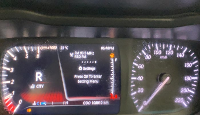 2020 Tata ALTROZ XZ DIESEL, Diesel, Manual, 1,08,010 km, Odometer Image