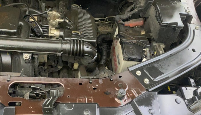 2022 Renault Kiger RXT AMT, Petrol, Automatic, 21,754 km, Engine View - Left