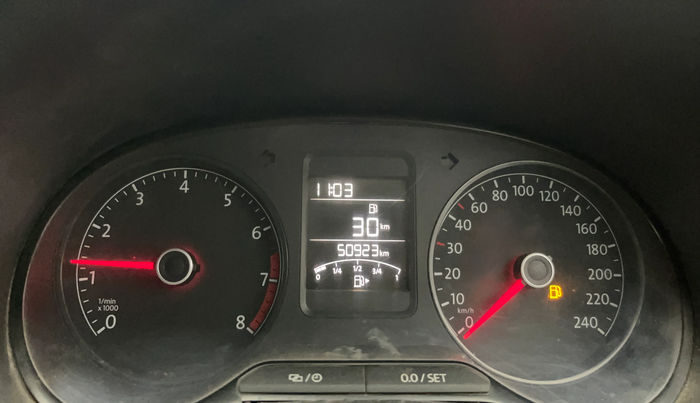 2018 Volkswagen Ameo COMFORTLINE 1.0L, Petrol, Manual, 50,953 km, Odometer Image
