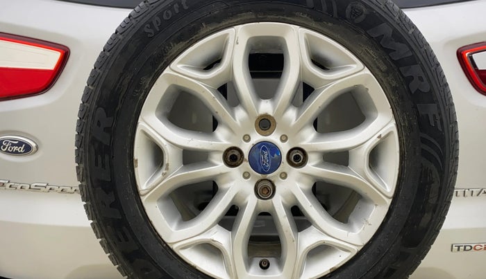 2016 Ford Ecosport TITANIUM 1.5L DIESEL, Diesel, Manual, 1,02,703 km, Spare Tyre