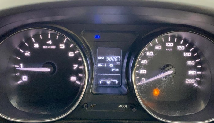 2019 Tata Tiago XZ PETROL, Petrol, Manual, 98,080 km, Odometer Image